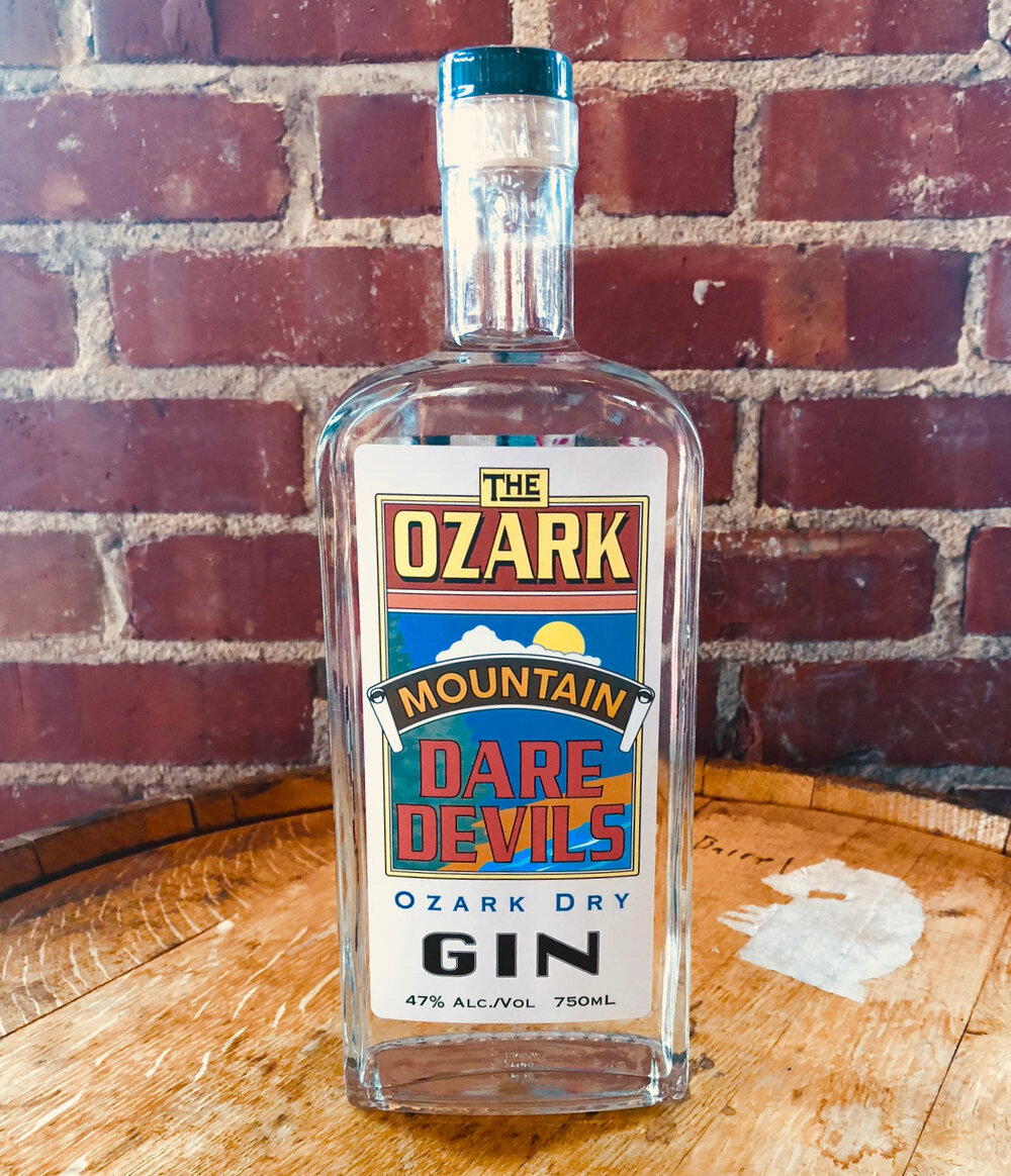 The Daredevils band has sold more than 5,000 bottles of Ozark Dry Gin since its distillery brand was formed last year.
